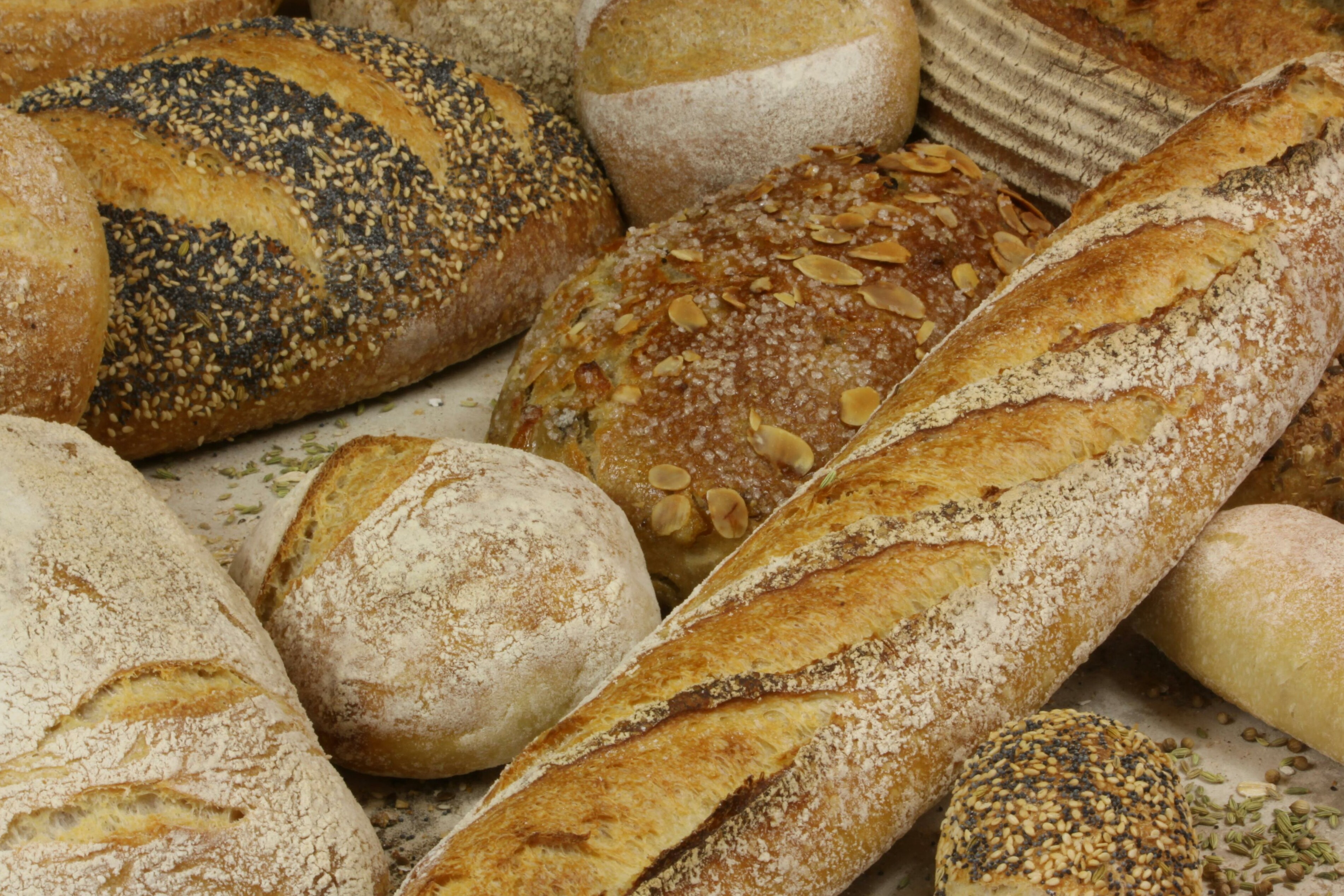 various breads