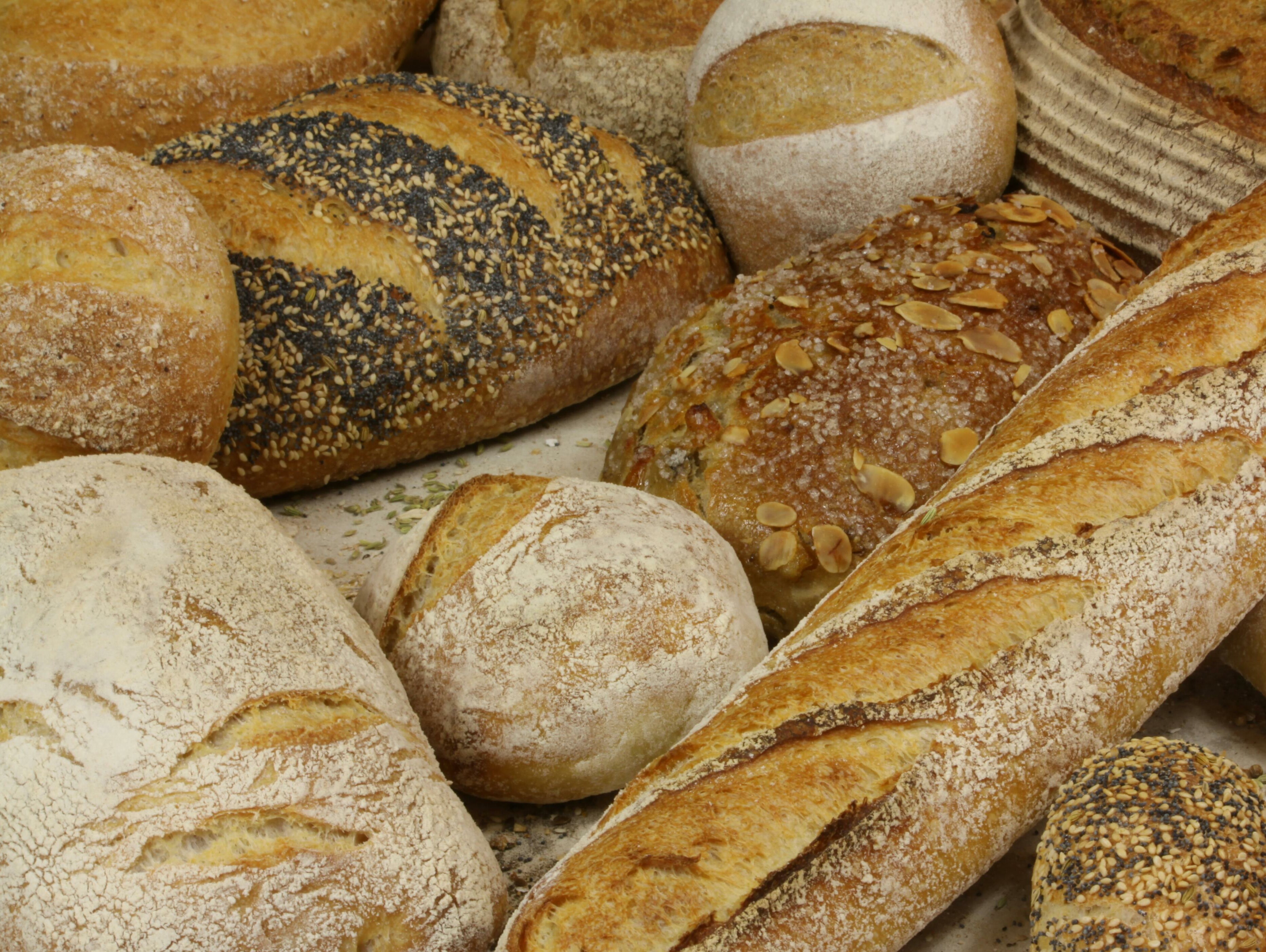 various breads