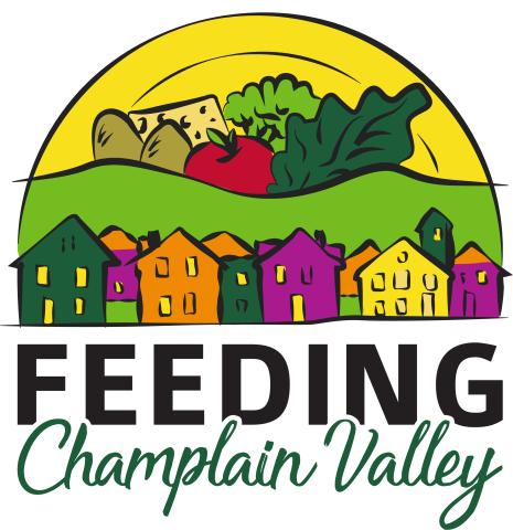 The logo for Feeding Champlain Valley