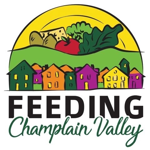 The logo for Feeding Champlain Valley